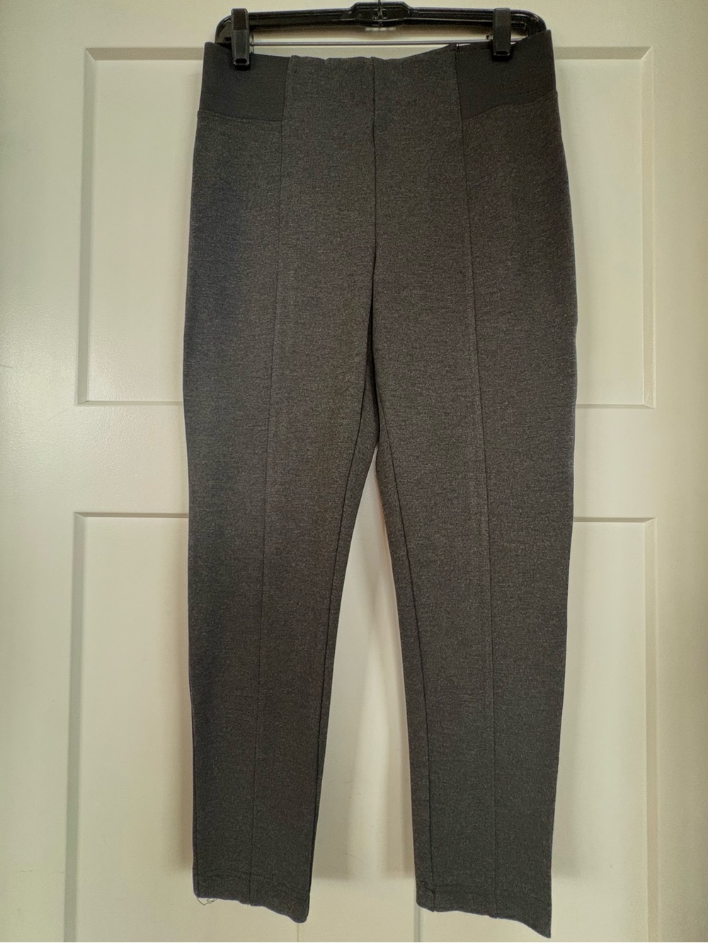Halogen Women’s Gray Skinny Stretch Dress Pants  with Elastic Waistband Size Med